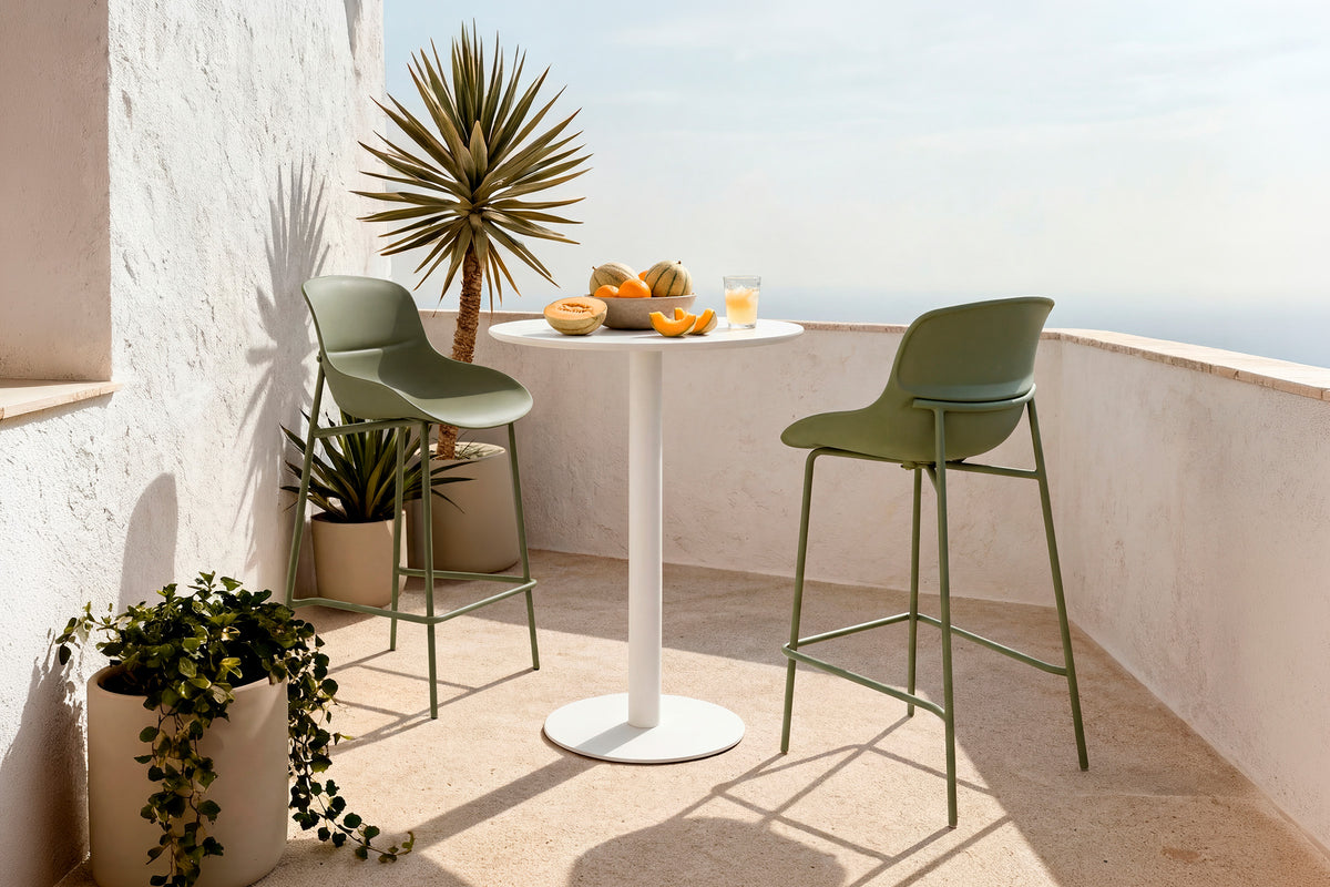 Mesa alta fija de exterior Lya 2