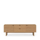 Mueble TV Tulsa Roble madera — detalle 1