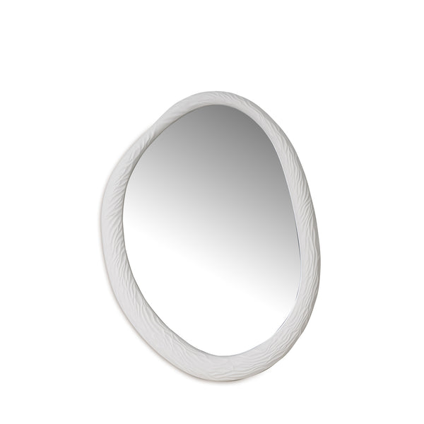 Espejo Limerik, espejo decorativo, vista de estudio, ancho 60 cm, alto 81 cm