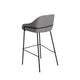 Tabouret haut Louis, en tissu pour la salle à manger, vue en studio 5