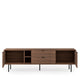 Mueble TV Tulsa Nogal metal 2 — detalle 5