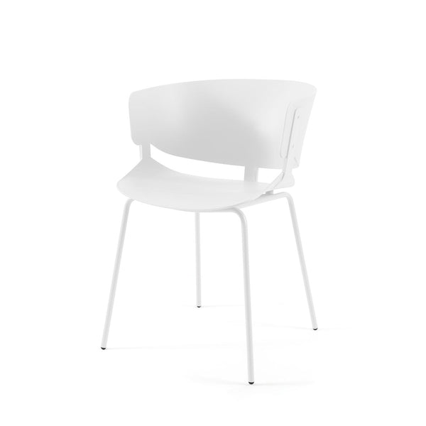 Silla Taylor, silla de comedor, vista de estudio, 52 × 54 × 75 cm