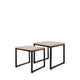 Set mesas auxiliares Piero — detalle 2