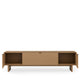 Mueble TV Tulsa Roble madera 4 — detalle 5