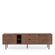 Mueble TV Tulsa Nogal metal 2 — detalle 3
