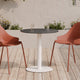 Mesa baja fija de exterior Lya 2 en ambiente