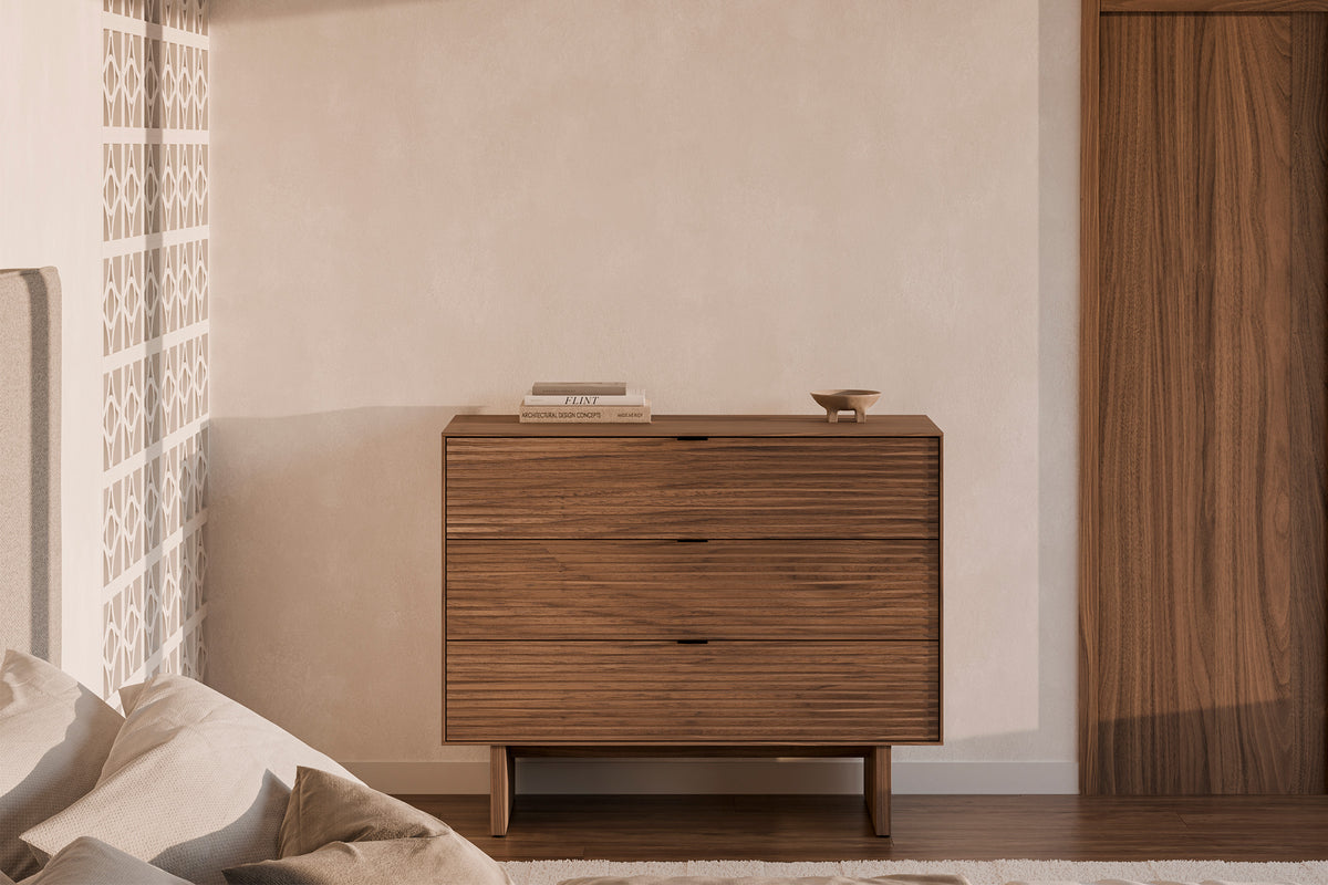 Commode Tulsa Noyer bois