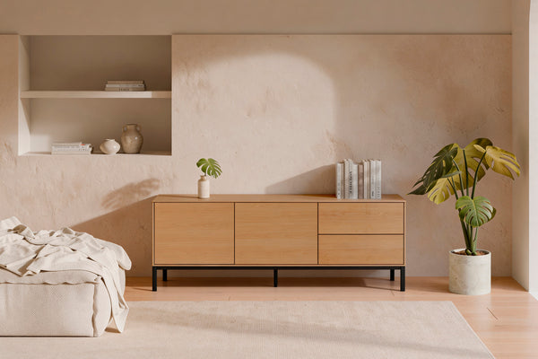 Mueble TV Gante 160 puertas cajones — vista principal