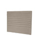 Tête de lit Xaloc 180 cm / taupe, en tissu pour la chambre