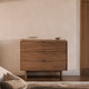 Cómoda Tulsa Nogal madera en ambiente