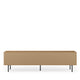 Mueble TV Tulsa Roble metal 4 — detalle 2