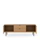 Mueble TV Tulsa Roble metal — detalle 3