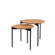 Set mesas auxiliares Norton — detalle 1