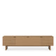 Mueble TV Tulsa Roble madera 4 — detalle 3