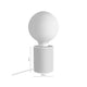 Schéma coté de lampe à poser Roser : 9 cm de largeur, 9 cm de profondeur et 11 cm de hauteur.