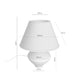 Schéma coté de lampe à poser Viso : 15 cm de largeur, 15 cm de profondeur et 40 cm de hauteur.