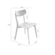 Schéma coté de chaise Alaia : 49 cm de largeur, 51 cm de profondeur et 78 cm de hauteur.