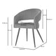 Schéma coté de chaise Kora : 56 cm de largeur, 55,5 cm de profondeur et 82,5 cm de hauteur.