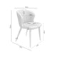 Schéma coté de chaise Tanya : 56 cm de largeur, 56 cm de profondeur et 79,5 cm de hauteur.